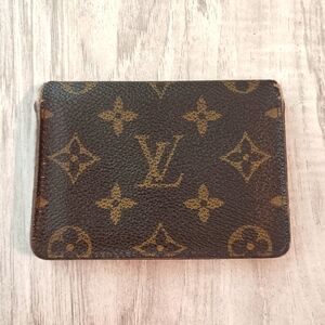 Louis Vuitton Monogram Sarah Long Wallet/ 2 Card Holder